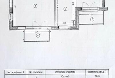 Apartament cu 2 camere decomandat, mobilat în Avantgarden - 24