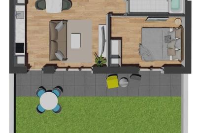 Apartament cu 2, camere, zona Vivo, parcari subterane - 37