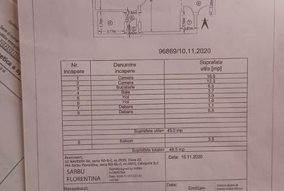 Apartament cu 2 camere în Țiglina 1