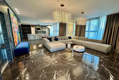 Penthouse de lux 400 mp cu terasa si view 360° - mobilat, utilat, gata de mutat - 1