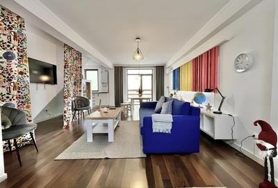 Apartament cu 2 camere decomandat, mobilat în Central