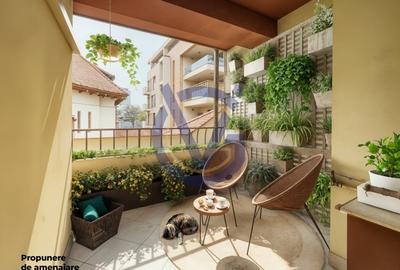 Apartament cu 4 camere decomandat, mobilat în Kiseleff - 37