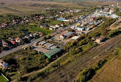 Hala industriala P+1 - 490 mp utili | Teren 2.447 mp | Platforma beton - 2