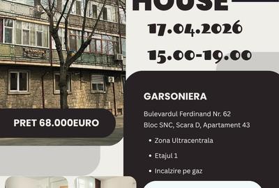 Garsonieră semidecomandată, mobilată în Ultracentral - 1