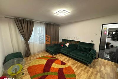 Apartament cu 3 camere semidecomandat, mobilat în Micro 5 - 8