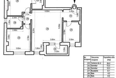 Vanzare apartament 3 camere | Calea Calarasilor - Piata Muncii | bloc 2021 | eta - 15