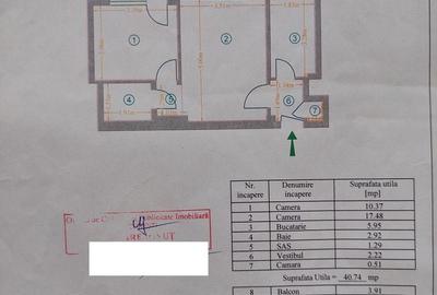Piata Mihail Kogalniceanu,Cismigiu, 2 camere, etaj 4/6, balcon deschis - 2