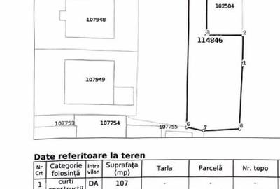 Teren Construcții intravilan de 377 mp, în Valu lui Traian - 1