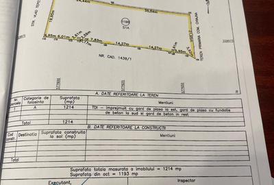 Teren agricol intravilan de 1215 mp, în Chiajna