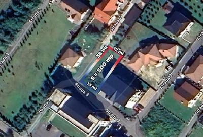 Teren Construcții intravilan de 500 mp, în Central - 1