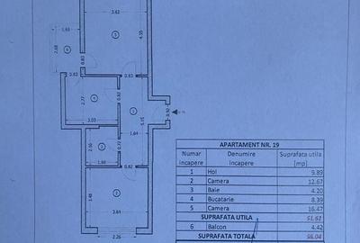 Apartament cu 2 camere decomandat în Exterior Vest - 1