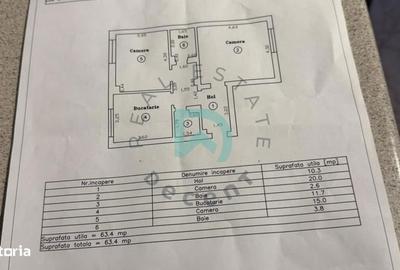 Apartament cu 2 camere decomandat în Florilor - 3