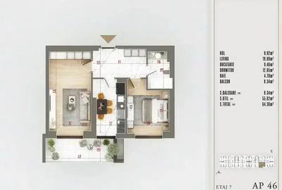 2 Camere decomandat, izolat fonic. Langa STB, Theodor Pallady - 5