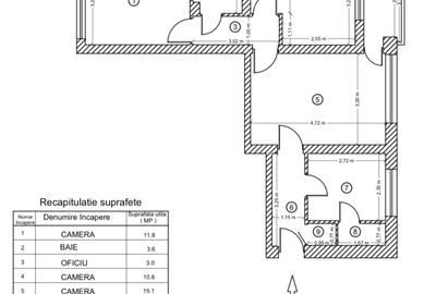 Dr. Taberei Orizont, apt.3 cam, etaj1/4, balcon, fara imbunatatiri, langa metrou - 24