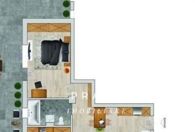 Apartament 3 camere, 61,5 mp, terasa 50mp, lift, 2 garaje, AC, zona Cetatii! - 8