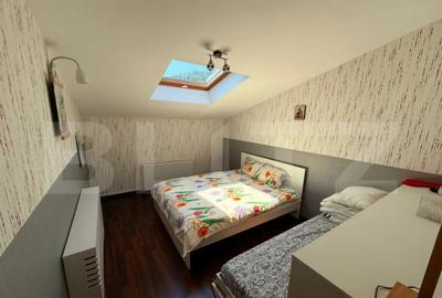 Apartament cu 3 camere semidecomandat, mobilat în Predeal - 10