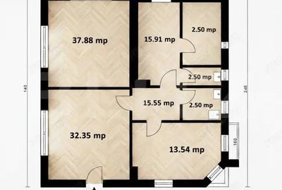 Spațiu comercial, de 265 mp, în Central - 3