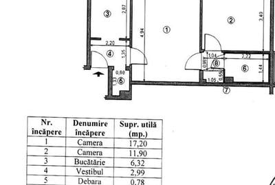 Apartament cu 2 camere semidecomandat, mobilat în Giurgiului - 8