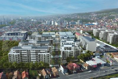Apartament cu o camera, 37 mp, Ansamblu Rezidential, zona RIVUS - 13