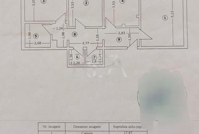 Apartament cu 3 camere decomandat, mobilat în Drumul Taberei - 17