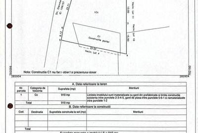 Teren Construcții intravilan de 910 mp, în Central - 1