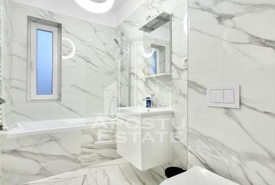 Penthouse cu 3 camere si 2 bai complet mobilat si utilat in Giroc. - 12