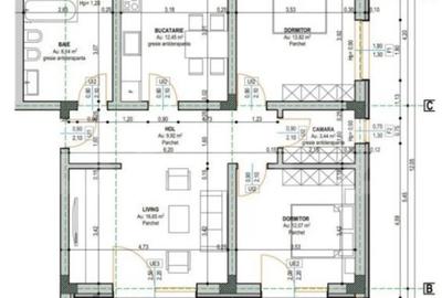 Apartament cu 3 camere decomandat în Central - 2