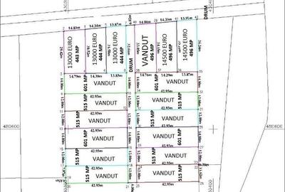 Teren de 444 mp, în Central