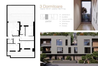 Apartament cu 3 camere decomandat în Iancu Nicolae - 9