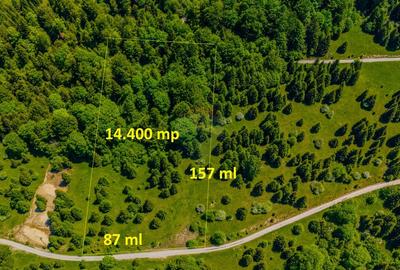 Teren extravlan 14,400mp Paraul Rece / Strada 3 brazi - 7