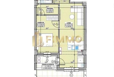 Apartament cu 2 camere semidecomandat în Central - 2