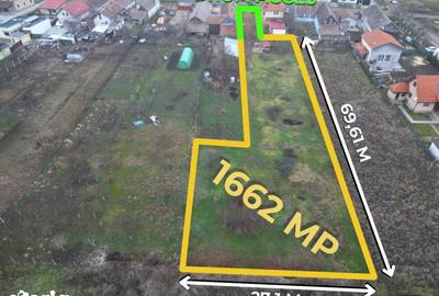 Teren de 1882 mp, în Giarmata