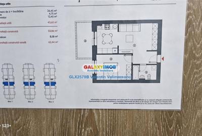 Apartament cu 2 camere decomandat în Titan - 2