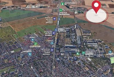 Teren Construcții intravilan de 4900 mp, în Jilava - 4