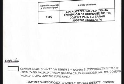 Teren de 1200 mp, în Valu lui Traian - 7