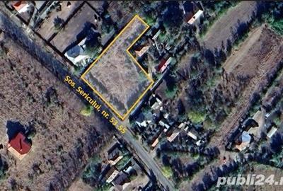 Teren de 2433 mp, în Sericu - 2