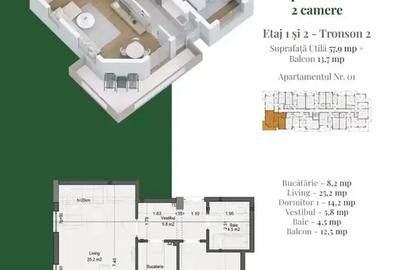 Apartament 2 camere decomandat zona Theodor Pallady Nicolae Teclu - 2