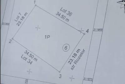Teren de 800 mp, în Nisipari - 2