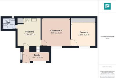 Apartament cu 2 camere, la casa, ultracentral - 2