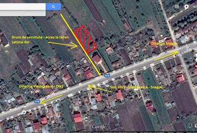 Snagov-Ciofliceni | Lot intravilan la bd. principal | Utilitati | Proprietar - 1