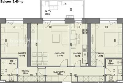 Apartament cu 3 camere decomandat în Aviației - 3