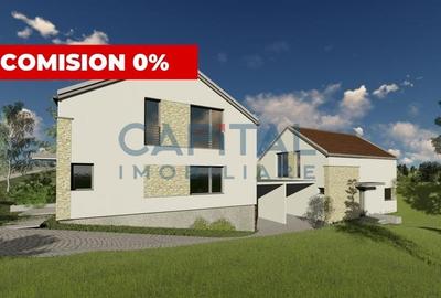 Case cu garaj, posibilitate finisare, zona Planoare
