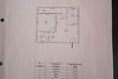Apartament cu 2 camere în Apărătorii Patriei - 3