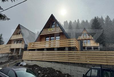 Cabane tip A, 4 camere, 300 mp/cabana, zona Colibita