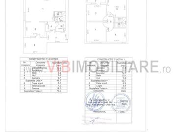 Casă P+1+M la alb în Clinceni, Str. Sabarului - 15