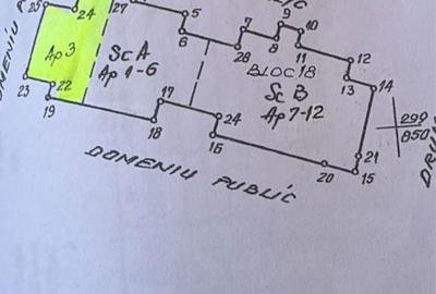 Apartament cu 3 camere decomandat în Ghimpați - 5