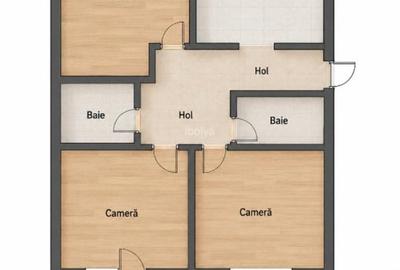 Apartament cu 3 camere decomandat, mobilat în Mărăști - 8