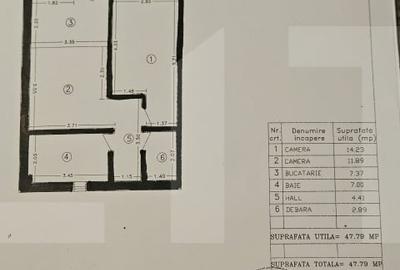 Apartament in vila, 47 mp, curte proprie de 37 mp - Cartier 23 August, Sector 3 - 16