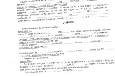 Teren de 6472 mp, în Periș - 2