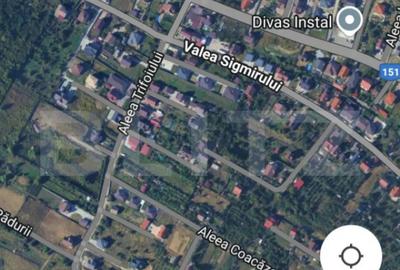 Teren de 1500 mp, în Centura